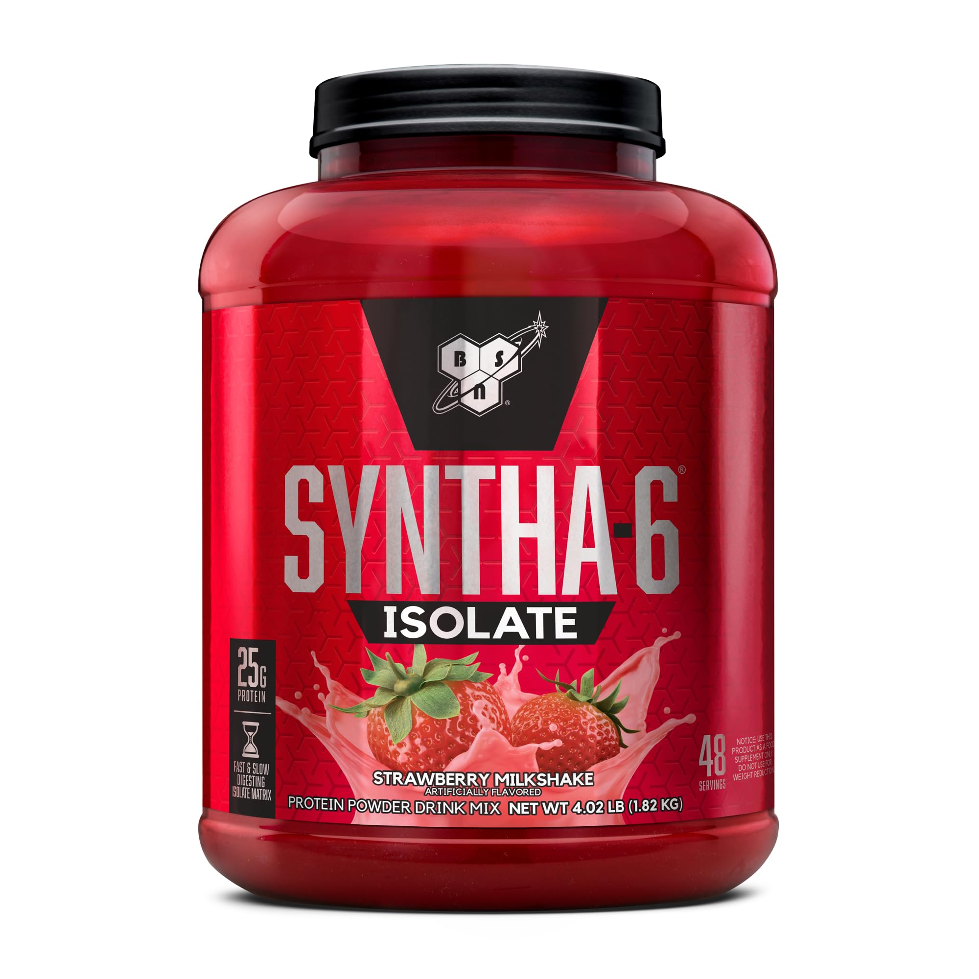 Foto 1 | Proteína En Polvo Bsn Syntha-6 Aislada De Fresa, 48 Porciones - Venta Internacional.