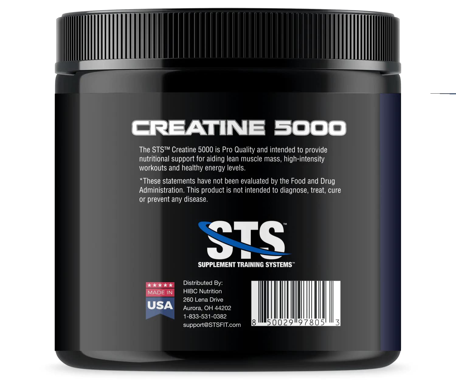 Foto 3 | Suplemento Sts Creatina 300 G De Monohidrato De Creatina Cruda 100% Puro - Venta Internacional.