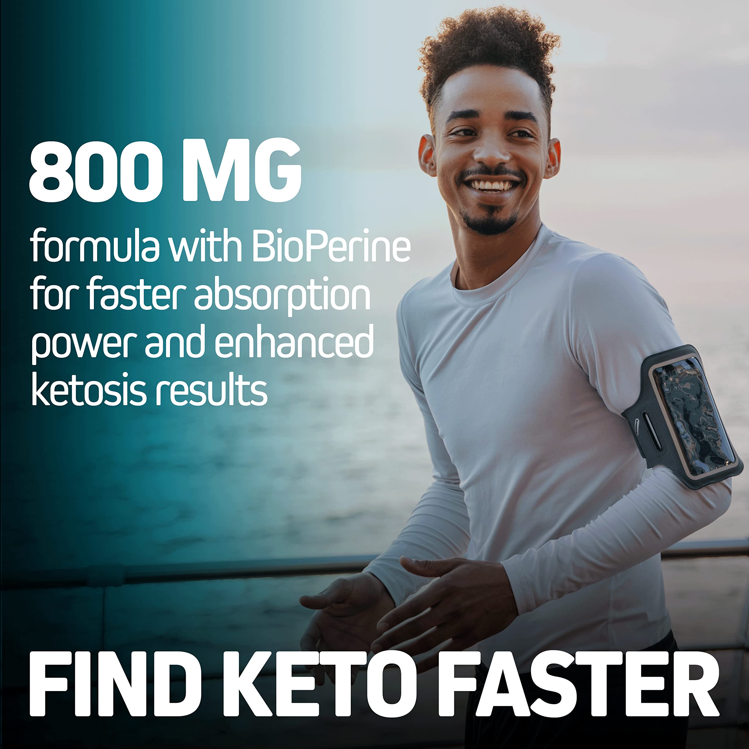 Foto 5 pulgar | Suplemento Herbtonics High Strength Keto 60 Cápsulas Veganas - Venta Internacional.