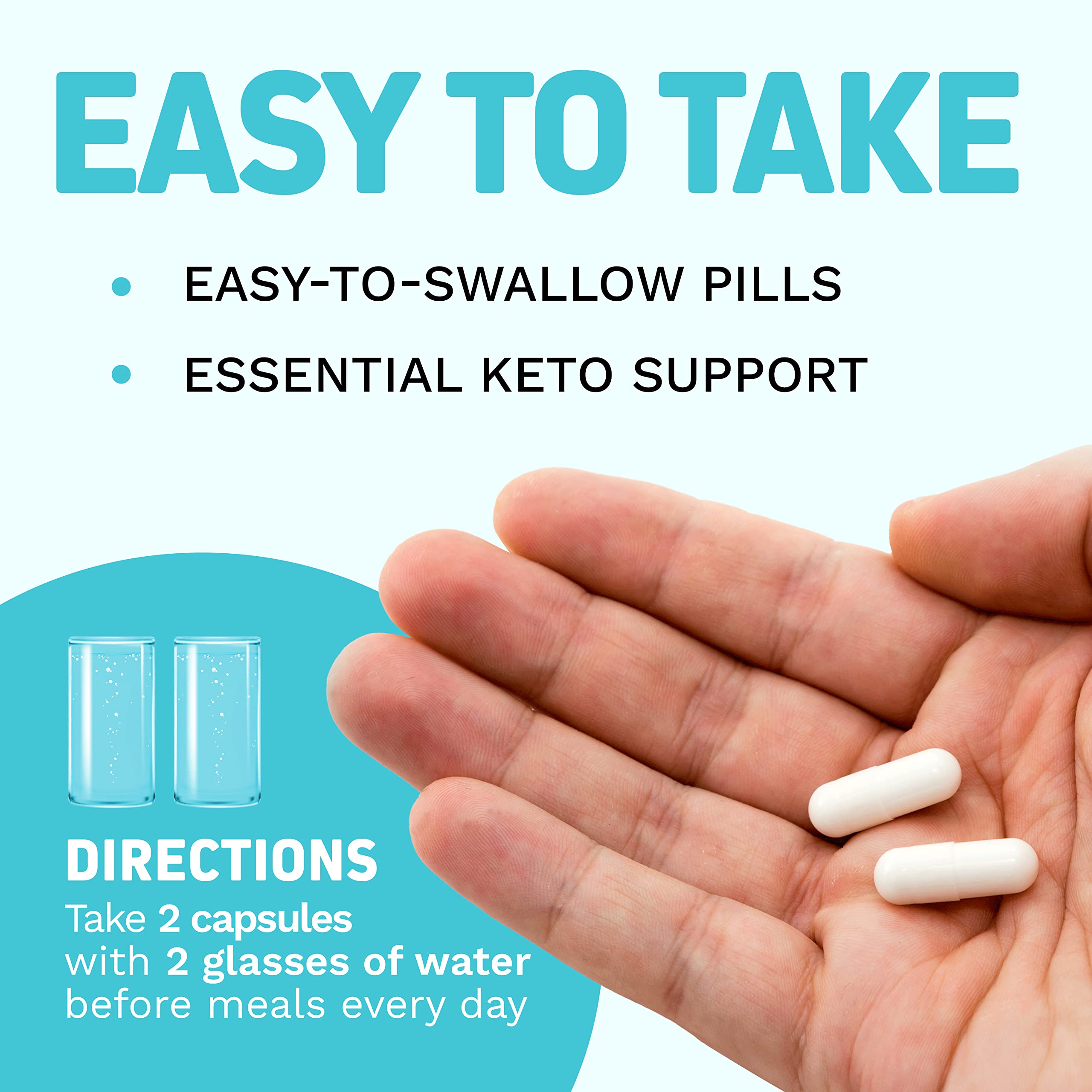 Foto 6 pulgar | Suplemento Herbtonics High Strength Keto 60 Cápsulas Veganas - Venta Internacional.