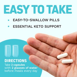 Foto 5 | Suplemento Herbtonics High Strength Keto 60 Cápsulas Veganas - Venta Internacional.