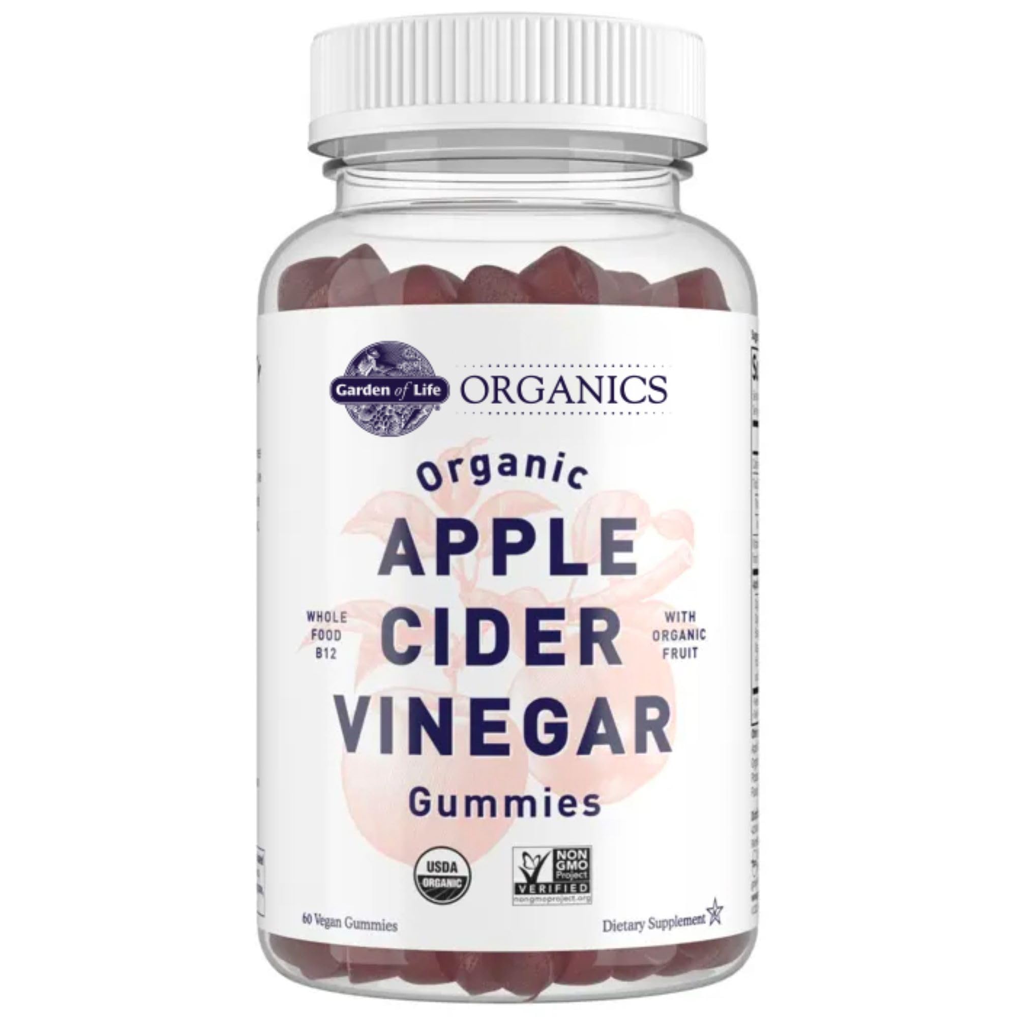 Foto 2 pulgar | Vinagre De Manzana Gummy Vitamins Garden Of Life 60 Unidades - Venta Internacional.