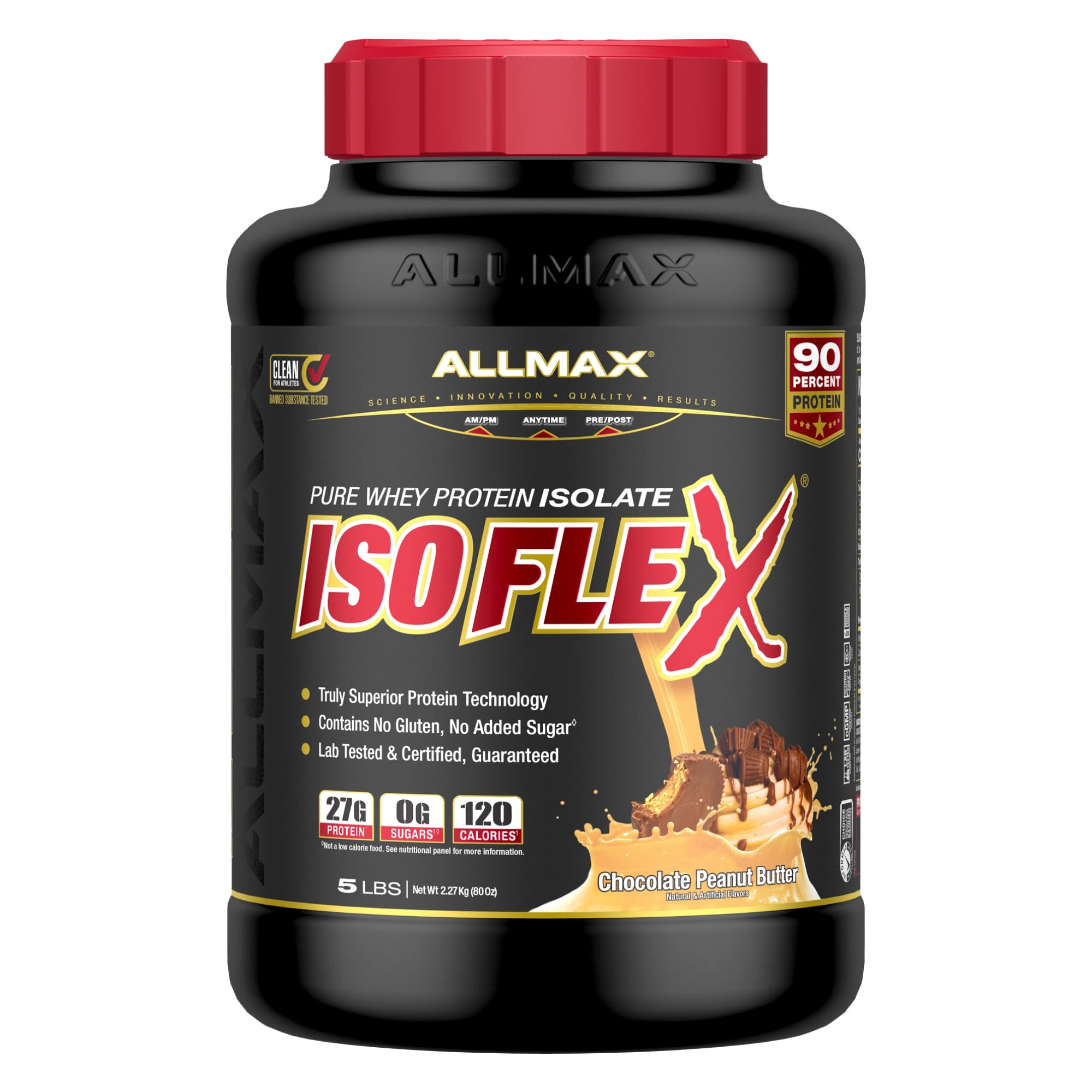 Foto 2 pulgar | Proteína De Suero En Polvo Allmax Nutrition Isoflex 2,27 Kg - Venta Internacional.