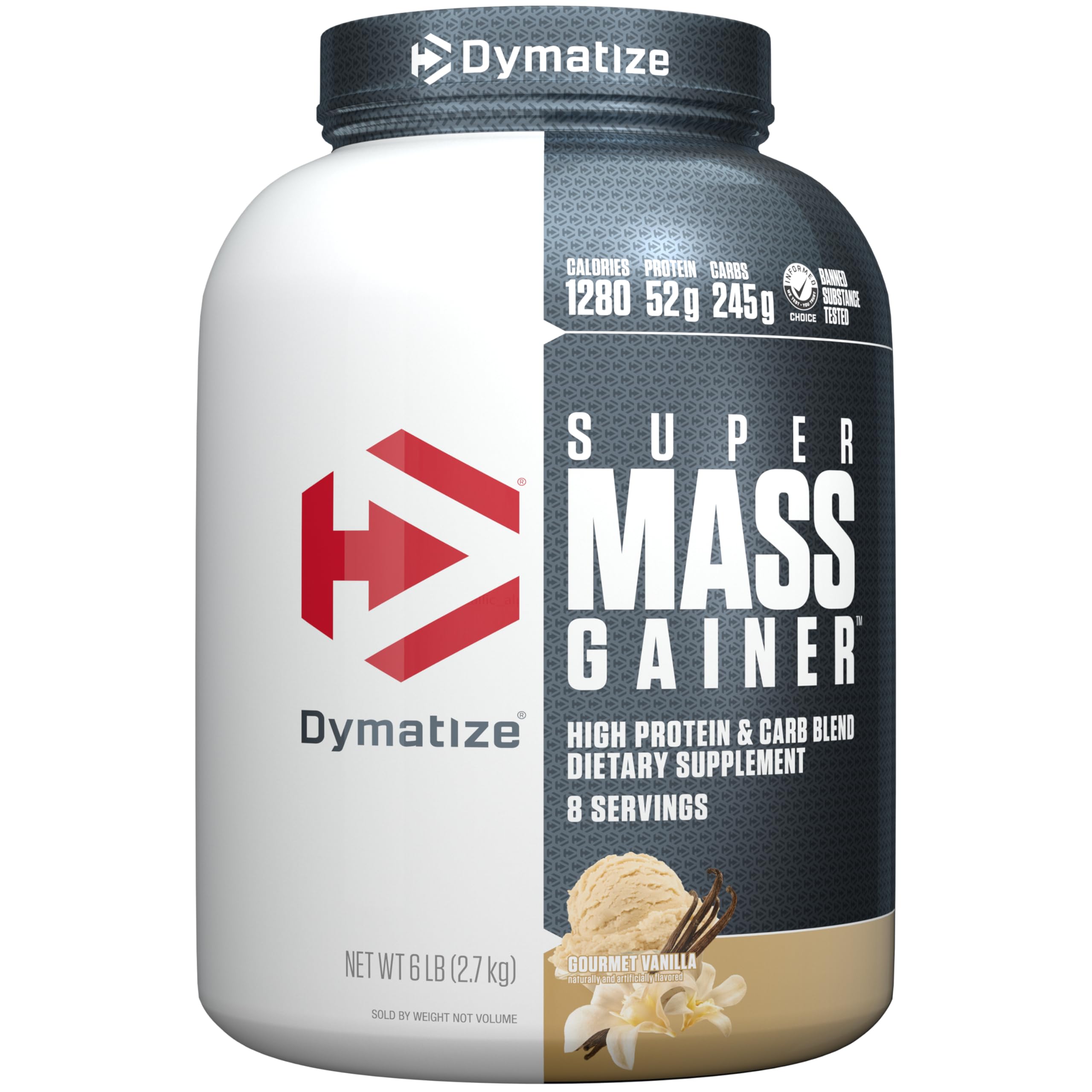 Foto 2 pulgar | Proteína En Polvo Dymatize Super Mass Gainer, 6 Libras, 1280 Kcal - Venta Internacional.