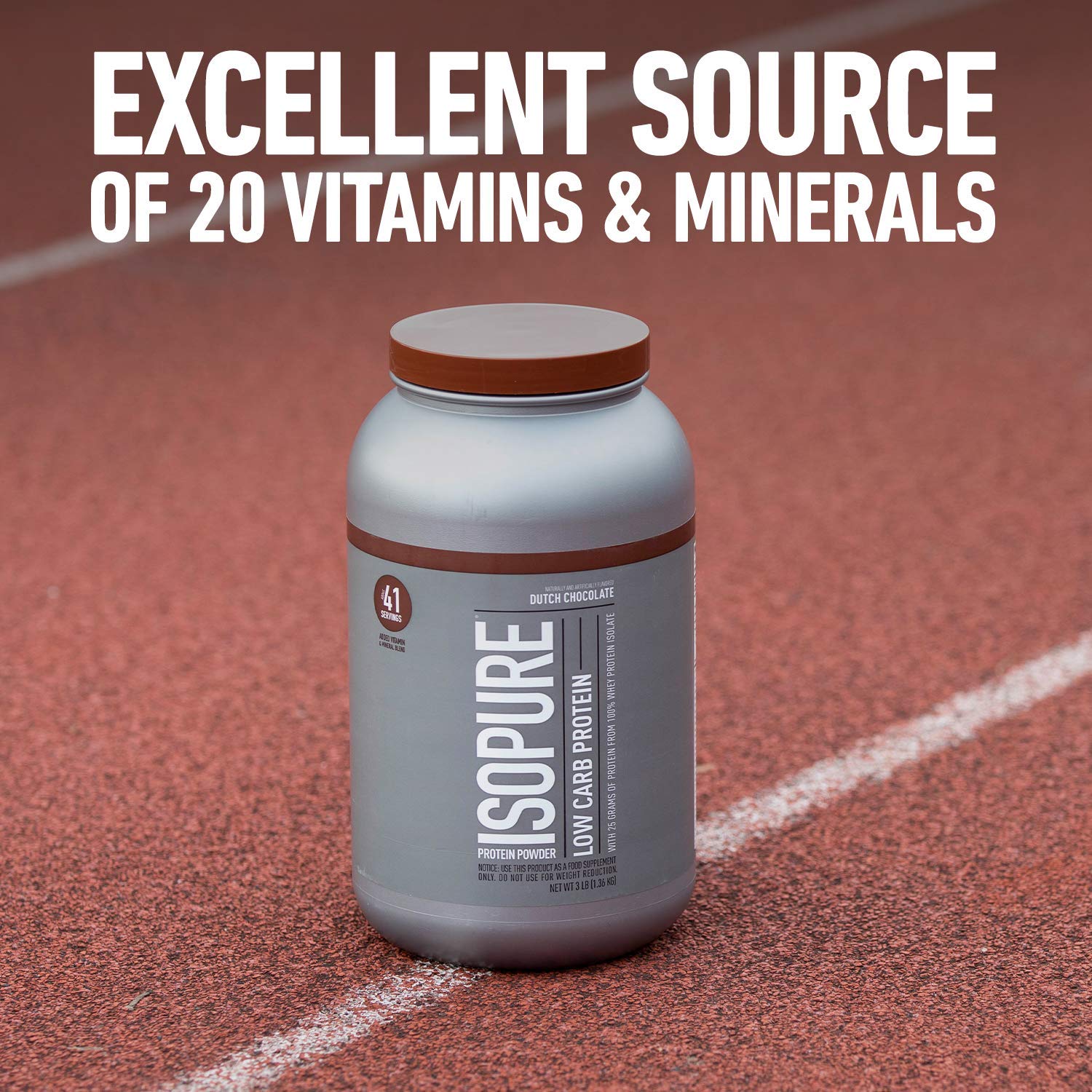 Foto 5 | Proteína En Polvo Isopure Low Carb Whey Isolate 25 G 42 Raciones - Venta Internacional.