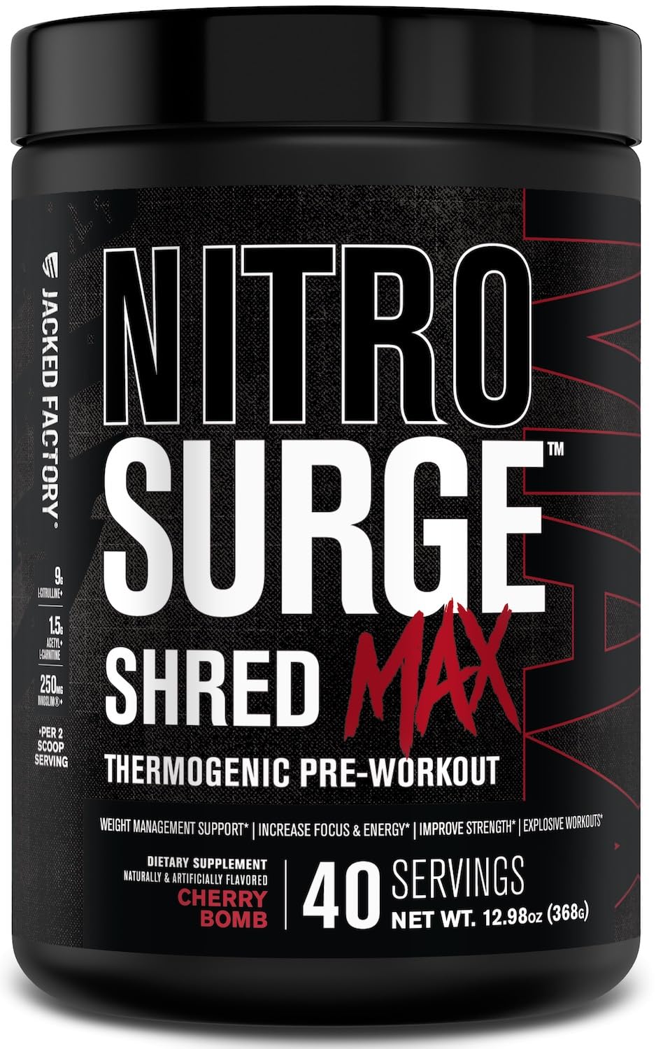 Foto 1 | Preworkout Jacked Factory Nitrosurge Shred, Máximo 40 Porciones - Venta Internacional.