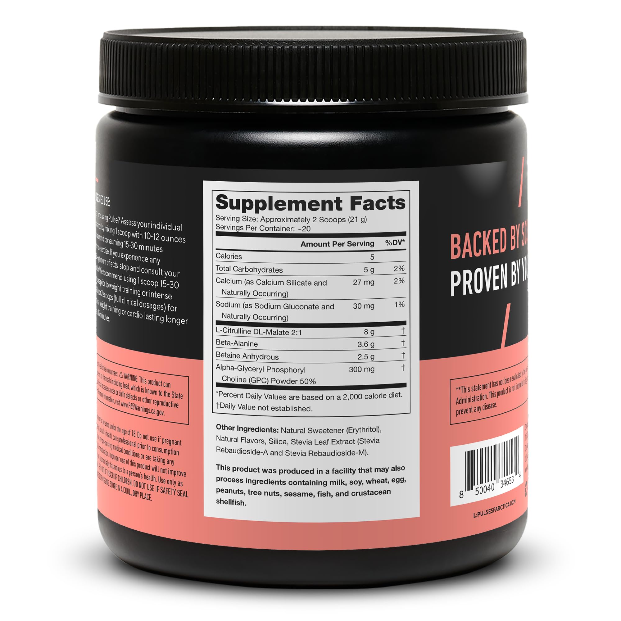 Foto 4 pulgar | Suplemento Para Antes Del Entrenamiento Legion Pulse Boost Energy   - Venta Internacional.
