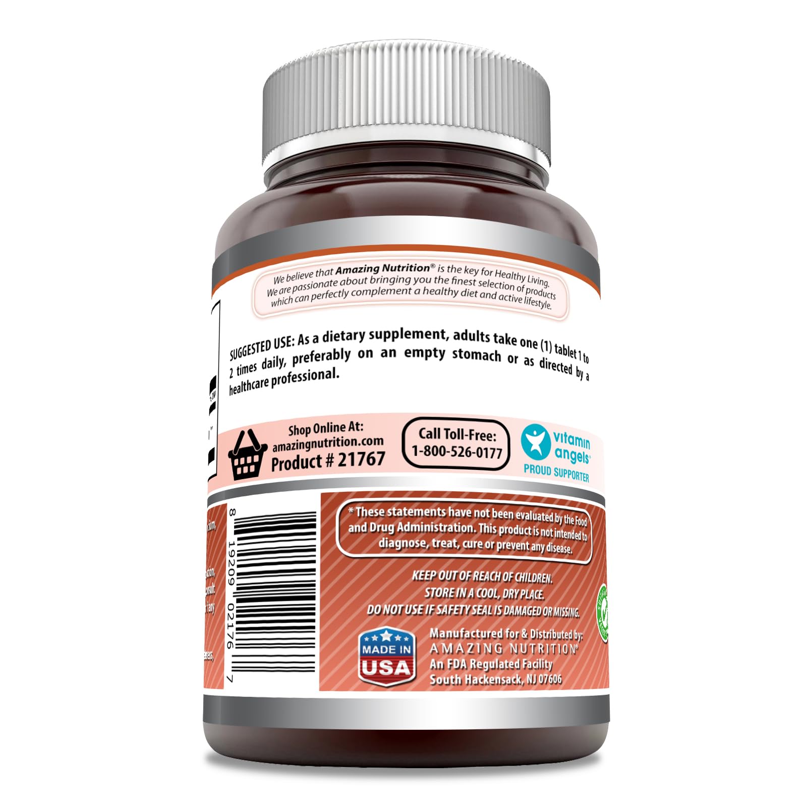 Foto 4 pulgar | Suplemento Amazing Formulas L-lisina 1000 Mg 360 Comprimidos - Venta Internacional.