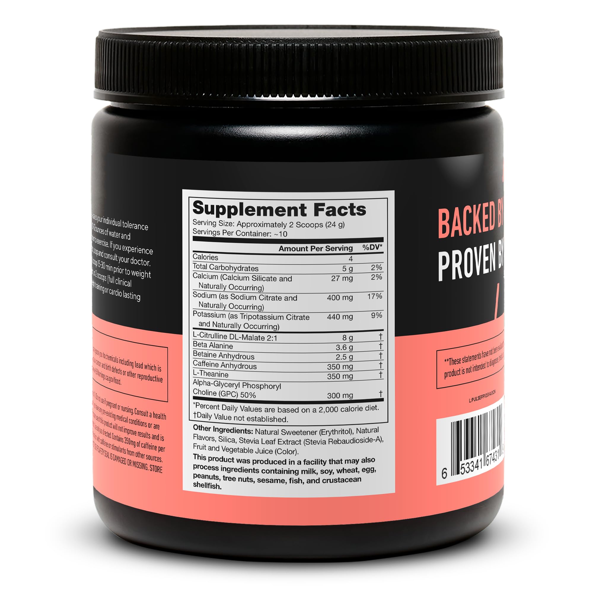 Foto 4 pulgar | Bebida Para Antes Del Entrenamiento Legion Nitric Oxide Boost Fruit Punch, 10 Porciones - Venta Internacional.