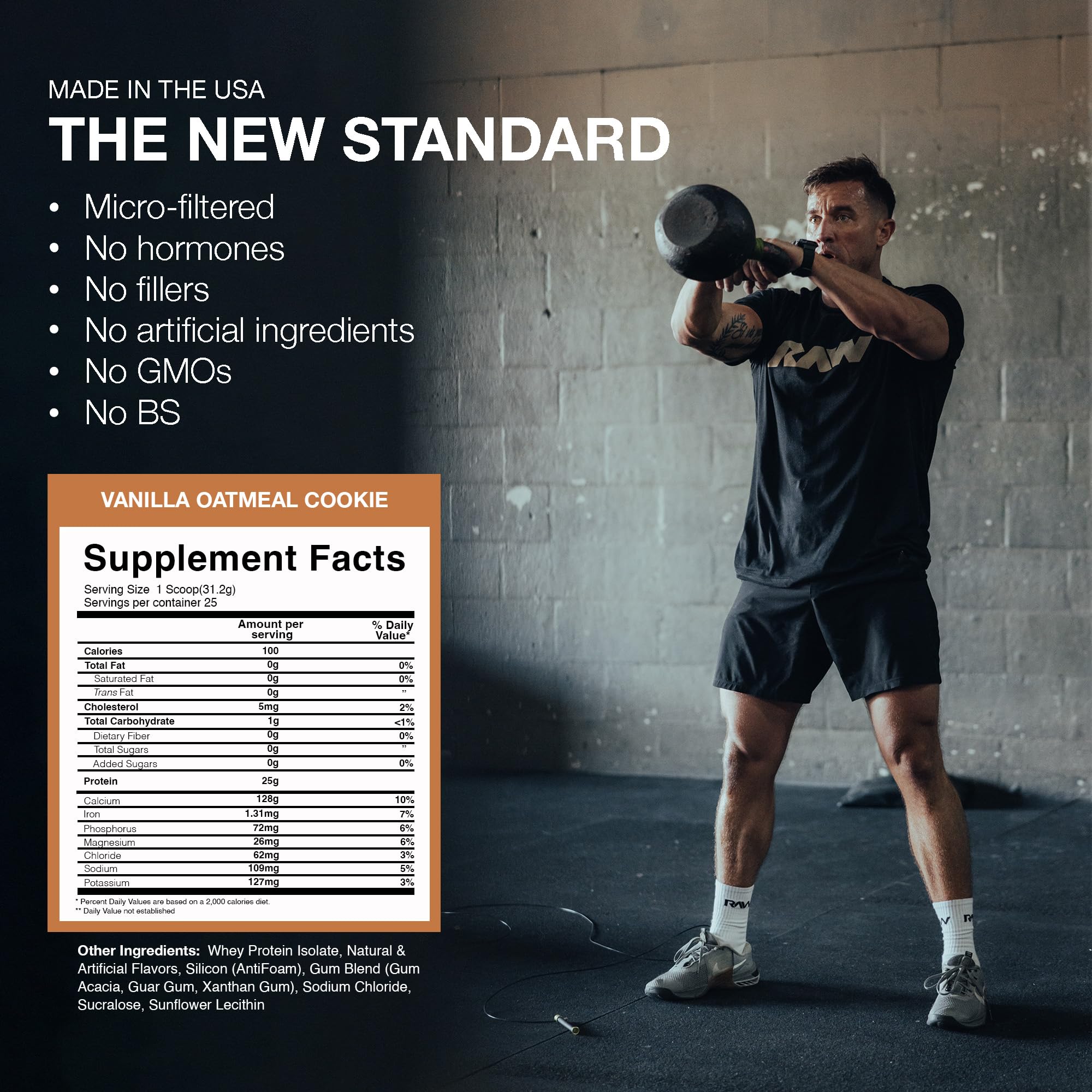 Foto 6 pulgar | Paquete De Suplementos Raw Whey Isolate Protein Y Pre-entrenamiento - Venta Internacional.