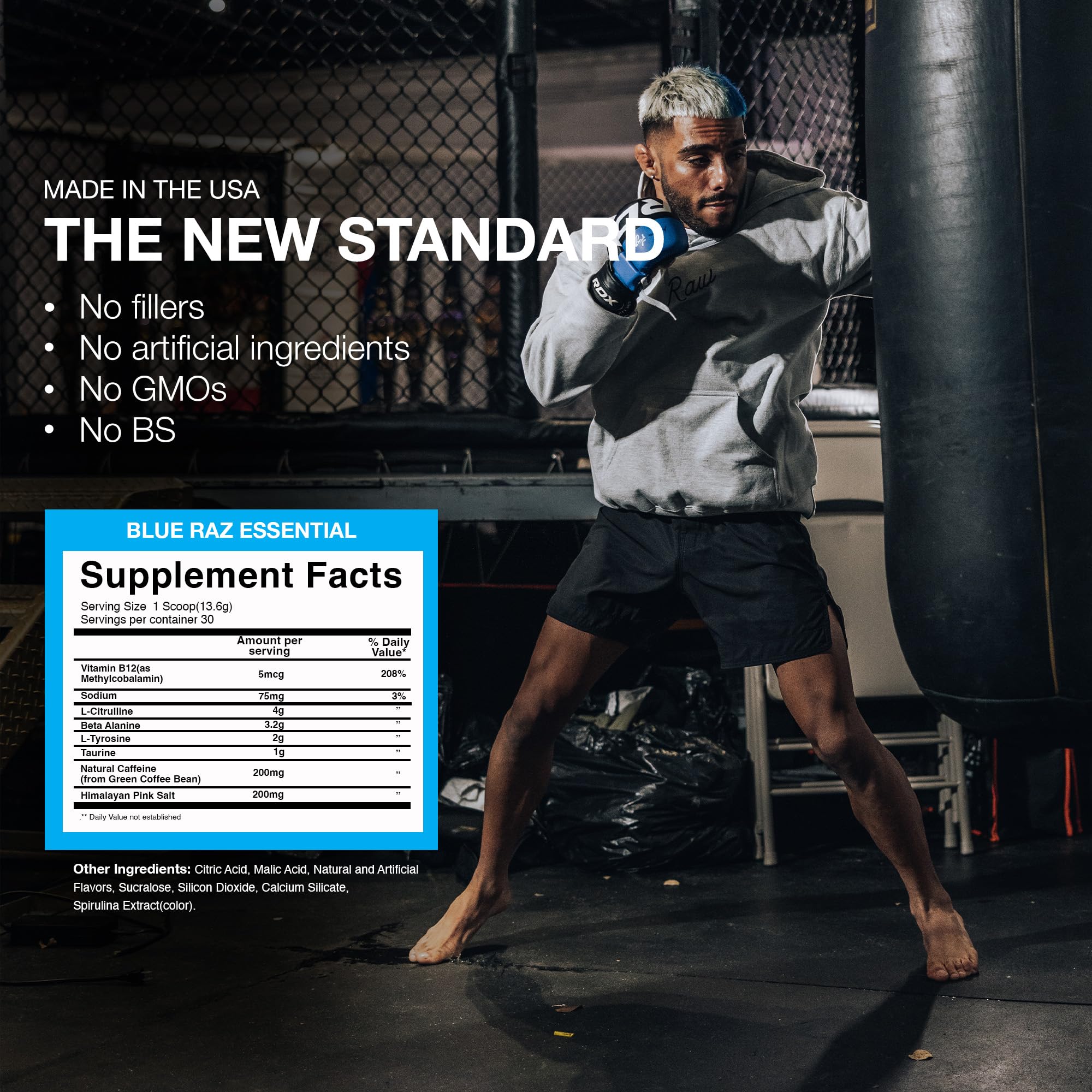 Foto 7 pulgar | Paquete De Suplementos Raw Whey Isolate Protein Y Pre-entrenamiento - Venta Internacional.