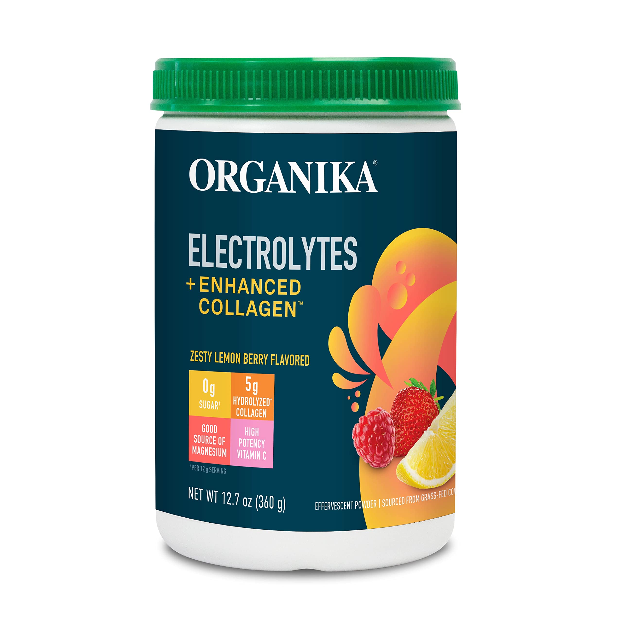 Foto 2 pulgar | Suplemento Organika Electrolytes + Colágeno Mejorado 360g - Venta Internacional.