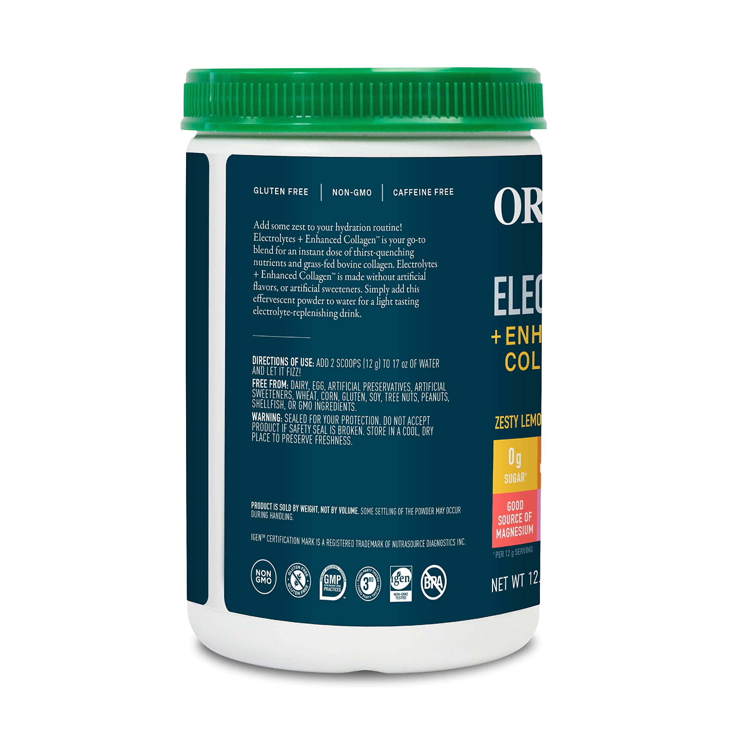 Foto 3 pulgar | Suplemento Organika Electrolytes + Colágeno Mejorado 360g - Venta Internacional.