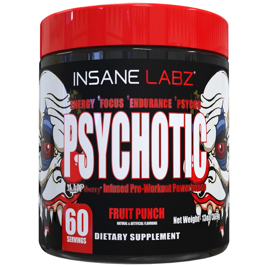 Foto 2 pulgar | Polvo Para Antes Del Entrenamiento Insane Labz Psychotic 60 Porciones - Venta Internacional.