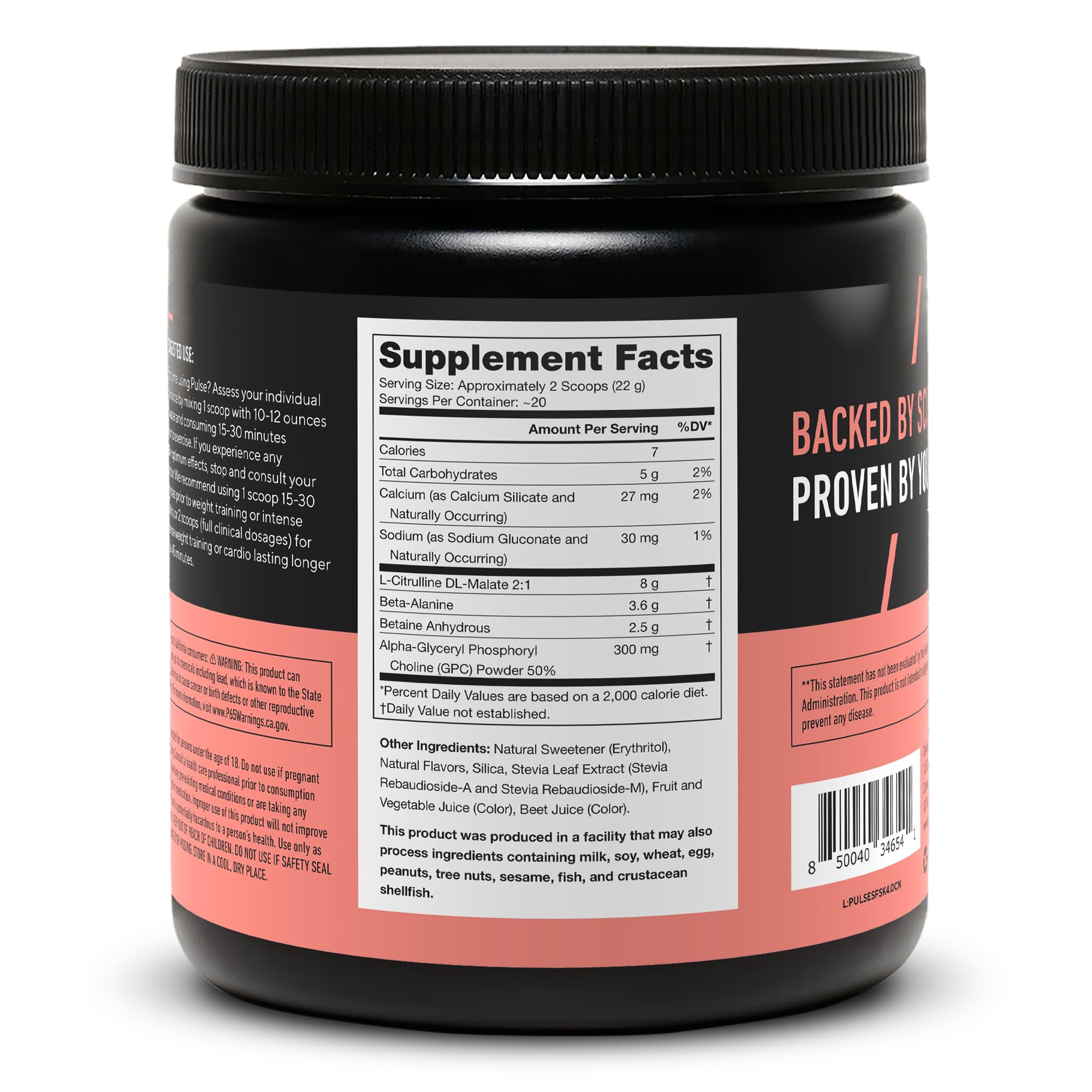 Foto 4 pulgar | Suplemento Previo Al Entrenamiento Legion Pulse Strawberry Kiwi - Venta Internacional.