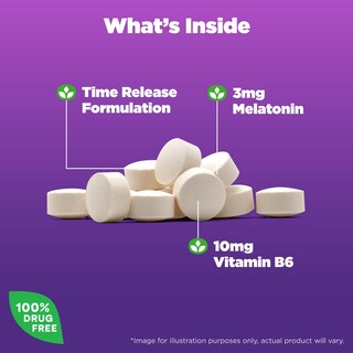 Foto 3 | Suplemento Natrol Melatonin 3 Mg Time Release 100 Comprimidos - Venta Internacional.