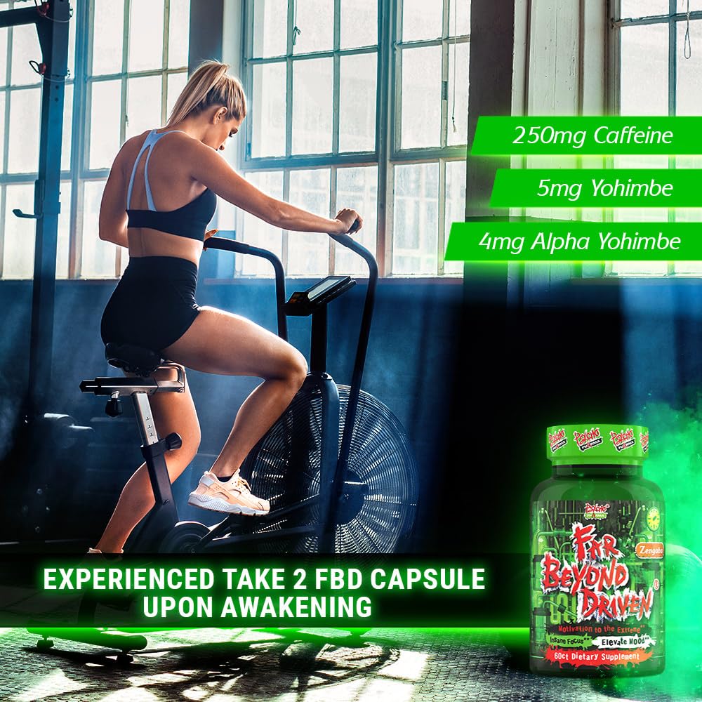 Foto 7 pulgar | Suplemento Psycho Pharma Far Beyond Driven Capsule - Venta Internacional.