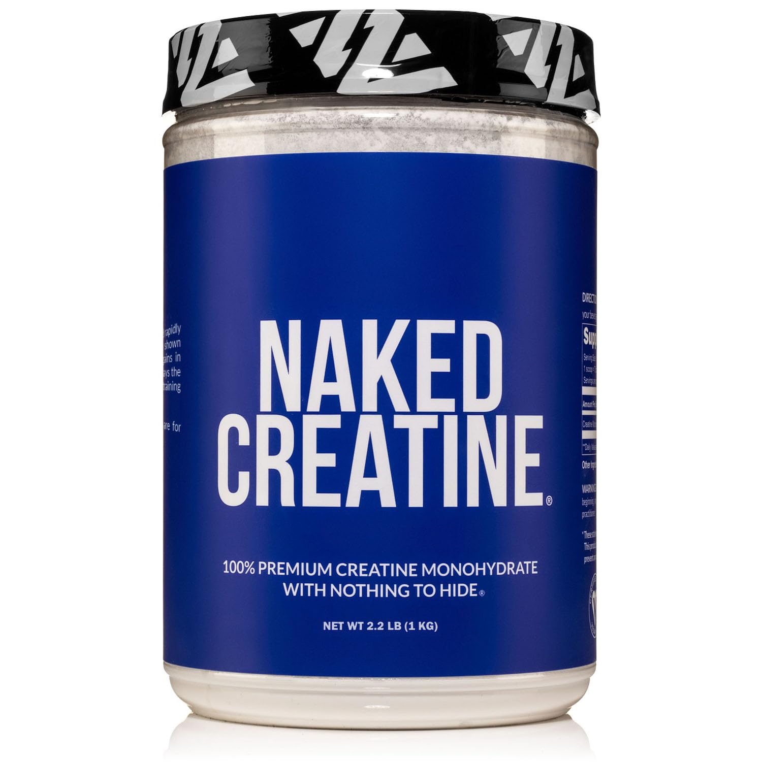 Foto 2 pulgar | Monohidrato De Creatina Naked, 1 Kg, 200 Porciones, Vegano, Sin Ogm - Venta Internacional.