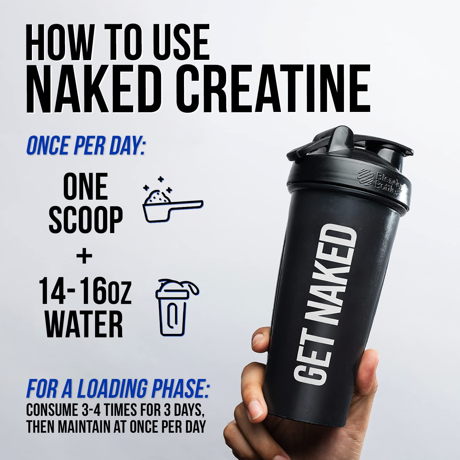 Foto 5 | Monohidrato De Creatina Naked, 1 Kg, 200 Porciones, Vegano, Sin Ogm - Venta Internacional.