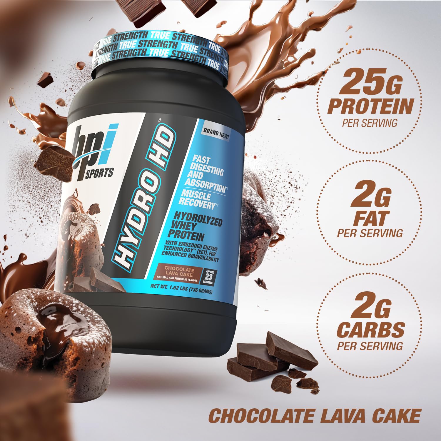Foto 6 pulgar | Proteína En Polvo Bpi Sports Hydro Hd 100% Hidrolizado, 575 G - Venta Internacional.