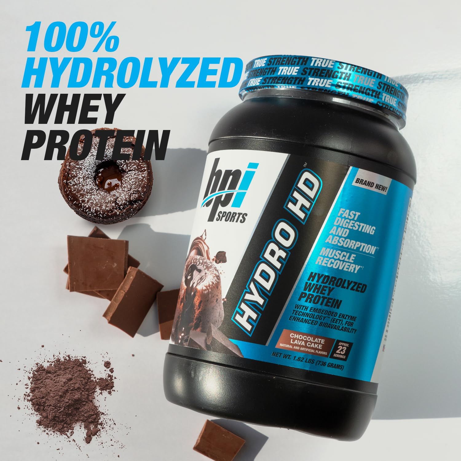 Foto 6 | Proteína En Polvo Bpi Sports Hydro Hd 100% Hidrolizado, 575 G - Venta Internacional.