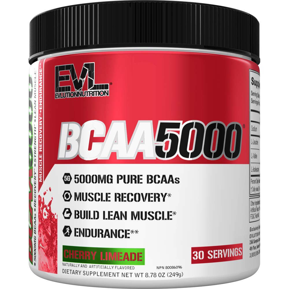 Foto 2 pulgar | Suplemento De Aminoácidos Bcaa Evlution Evl En Polvo, 5 G, Cereza - Venta Internacional.