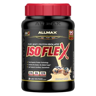 Foto 1 | Muffin De Arándanos Allmax Isoflex Aislado Con Proteína De Suero De Leche, 2 Libras - Venta Internacional.