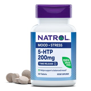 Foto 1 | Suplemento Natrol 5-htp Dietético De 200 Mg, 60 Tabletas, 60 Días - Venta Internacional.