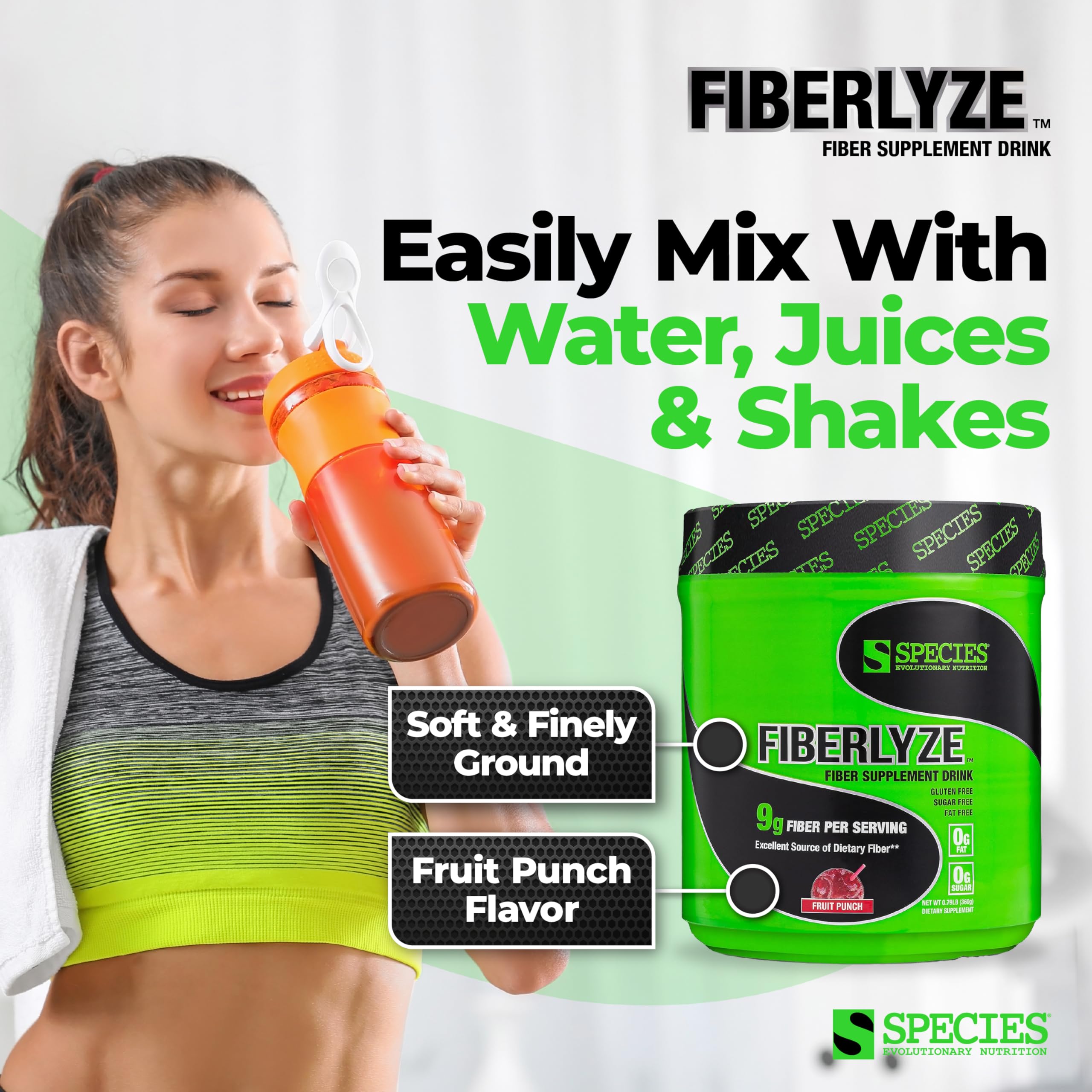 Foto 5 | Suplemento De Fibra Species Nutrition Fiberlyze Fruit Punch - Venta Internacional.