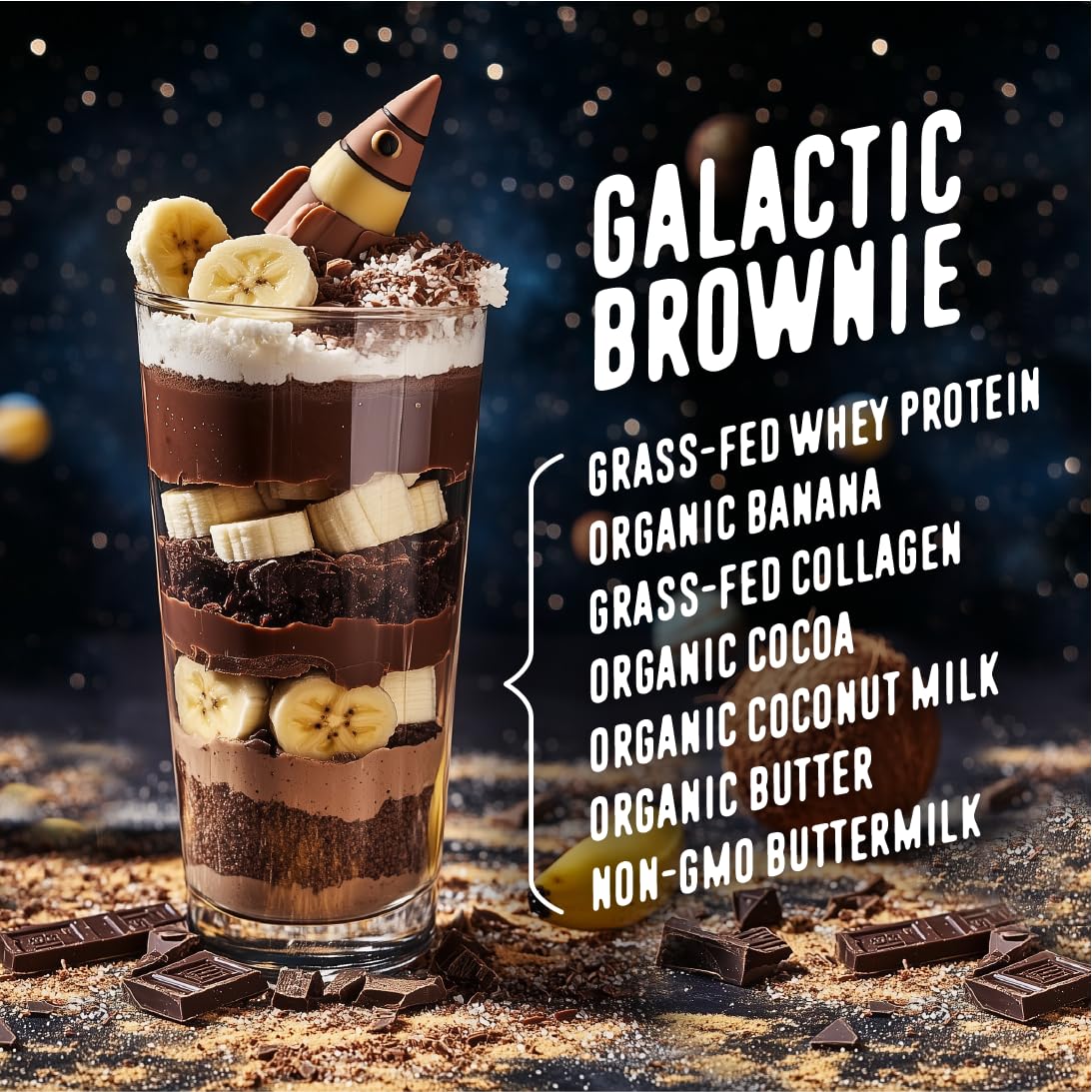 Foto 4 pulgar | Batido Proteico Flavcity Todo En Uno Para Niños Galactic Brownie - Venta Internacional.