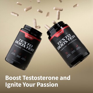 Foto 5 | Suplemento Snap Testosterone Booster Para Hombres 90 Cápsulas - Venta Internacional.