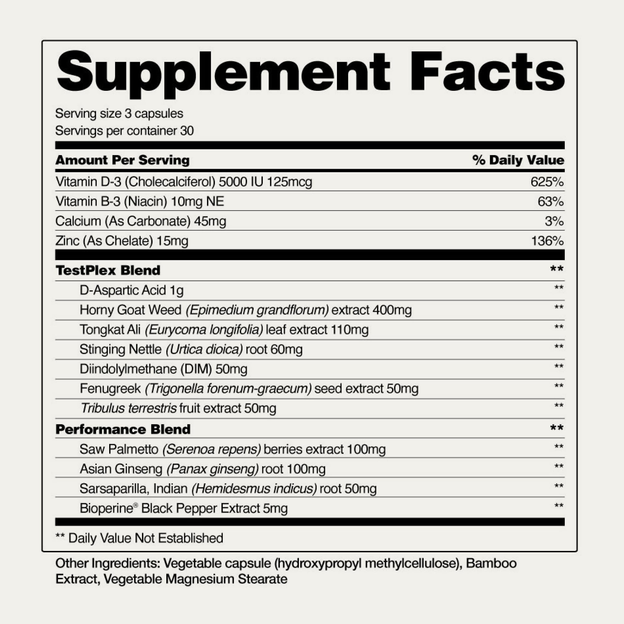 Foto 7 pulgar | Suplemento Snap Testosterone Booster Para Hombres 90 Cápsulas - Venta Internacional.