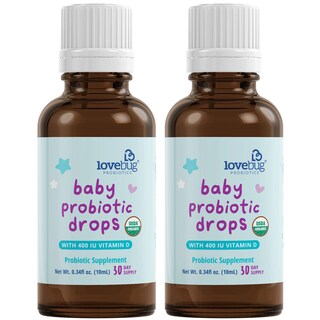 Foto 1 | Probiótico Lovebug Usda Organic Para Bebés De 0 A 12 Meses, 5 B Cfu - Venta Internacional.