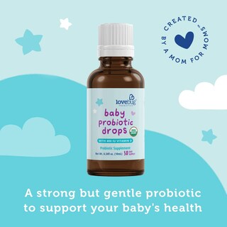 Foto 5 | Probiótico Lovebug Usda Organic Para Bebés De 0 A 12 Meses, 5 B Cfu - Venta Internacional.