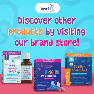 Foto 6 | Probiótico Lovebug Usda Organic Para Bebés De 0 A 12 Meses, 5 B Cfu - Venta Internacional.