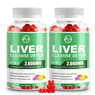 Foto 1 | Gominolas Liver Cleanse M Inch Detox & Repair, 180 Unidades, Paquete De 2 - Venta Internacional.