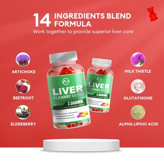 Foto 5 | Gominolas Liver Cleanse M Inch Detox & Repair, 180 Unidades, Paquete De 2 - Venta Internacional.