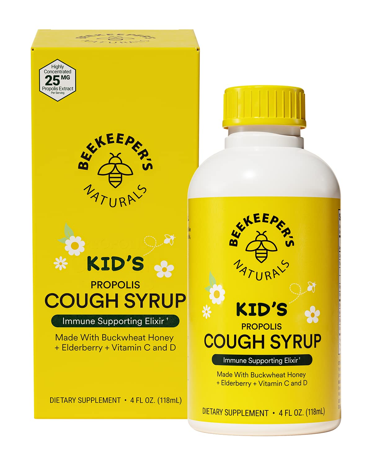 Foto 3 pulgar | Sirope Para La Tos Beekeeper's Naturals Propolis Honey Kids 120 Ml - Venta Internacional.