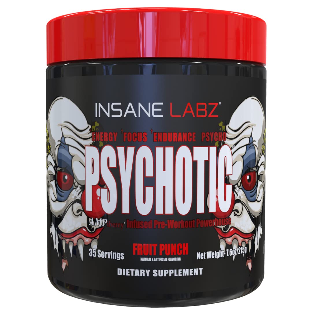 Foto 2 pulgar | Polvo Para Antes Del Entrenamiento Insane Labz Psychotic 875 G (ponche De Frutas) - Venta Internacional.