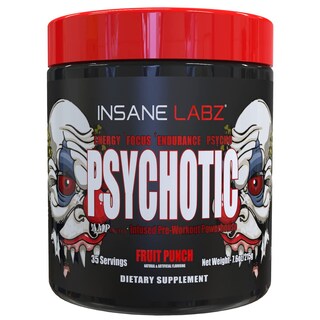 Foto 1 | Polvo Para Antes Del Entrenamiento Insane Labz Psychotic 875 G (ponche De Frutas) - Venta Internacional.
