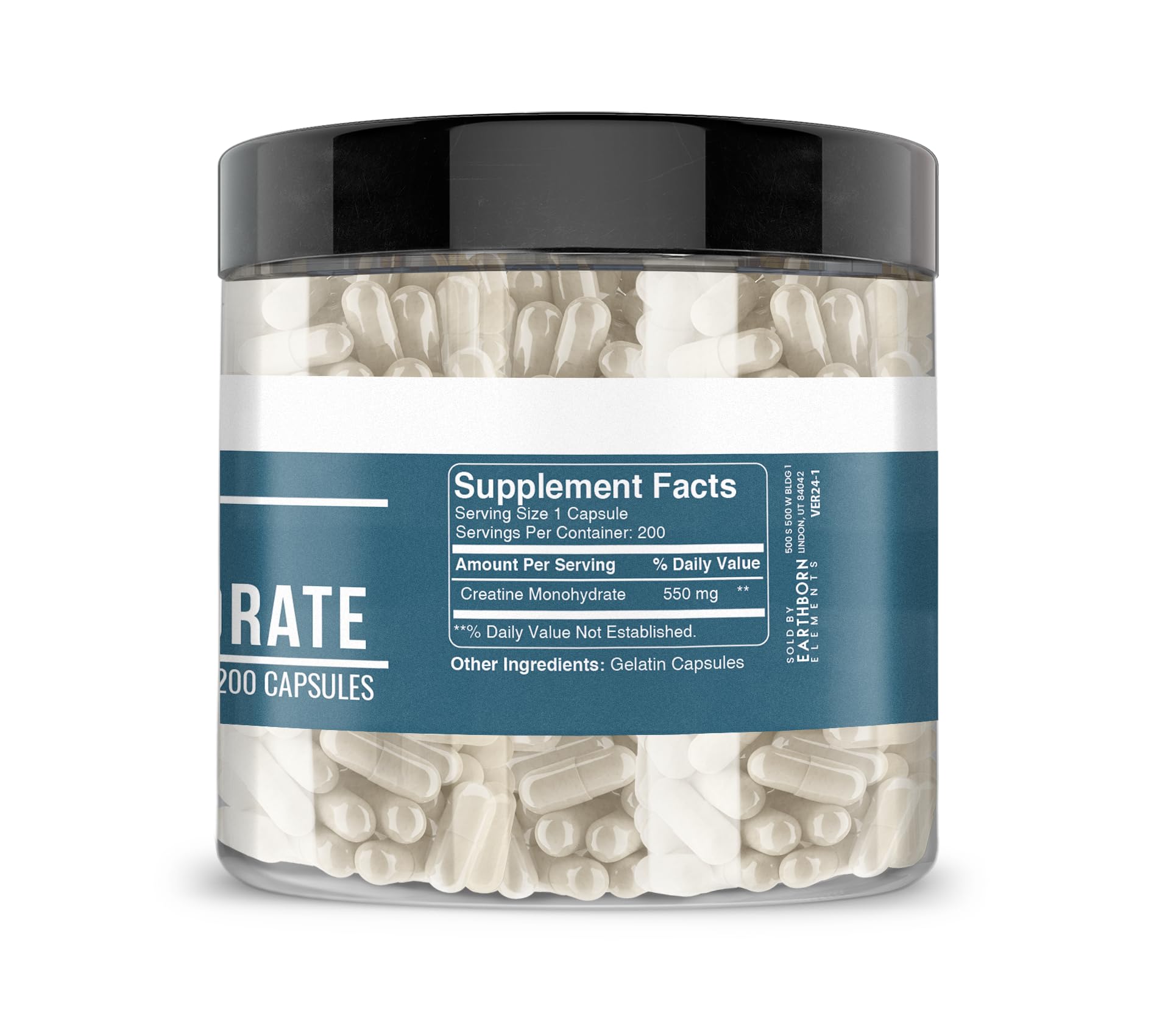 Foto 2 | Suplemento Dietético Earthborn Elements Con Monohidrato De Creatina - Venta Internacional.