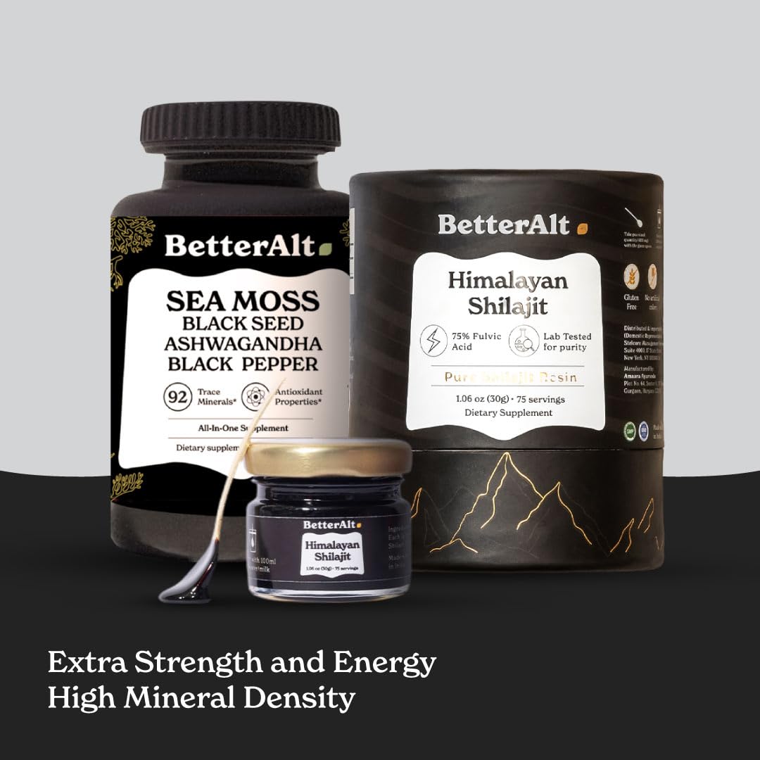 Foto 3 pulgar | Suplemento Better Alt Energy Duo Shilajit De 30 G Y Musgo Marino - Venta Internacional.