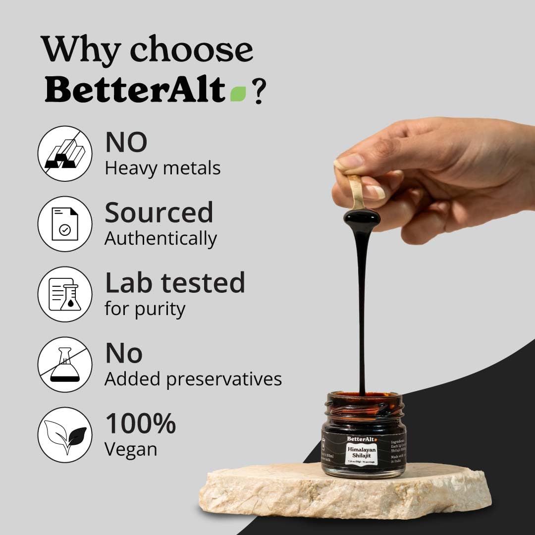 Foto 6 pulgar | Suplemento Better Alt Energy Duo Shilajit De 30 G Y Musgo Marino - Venta Internacional.