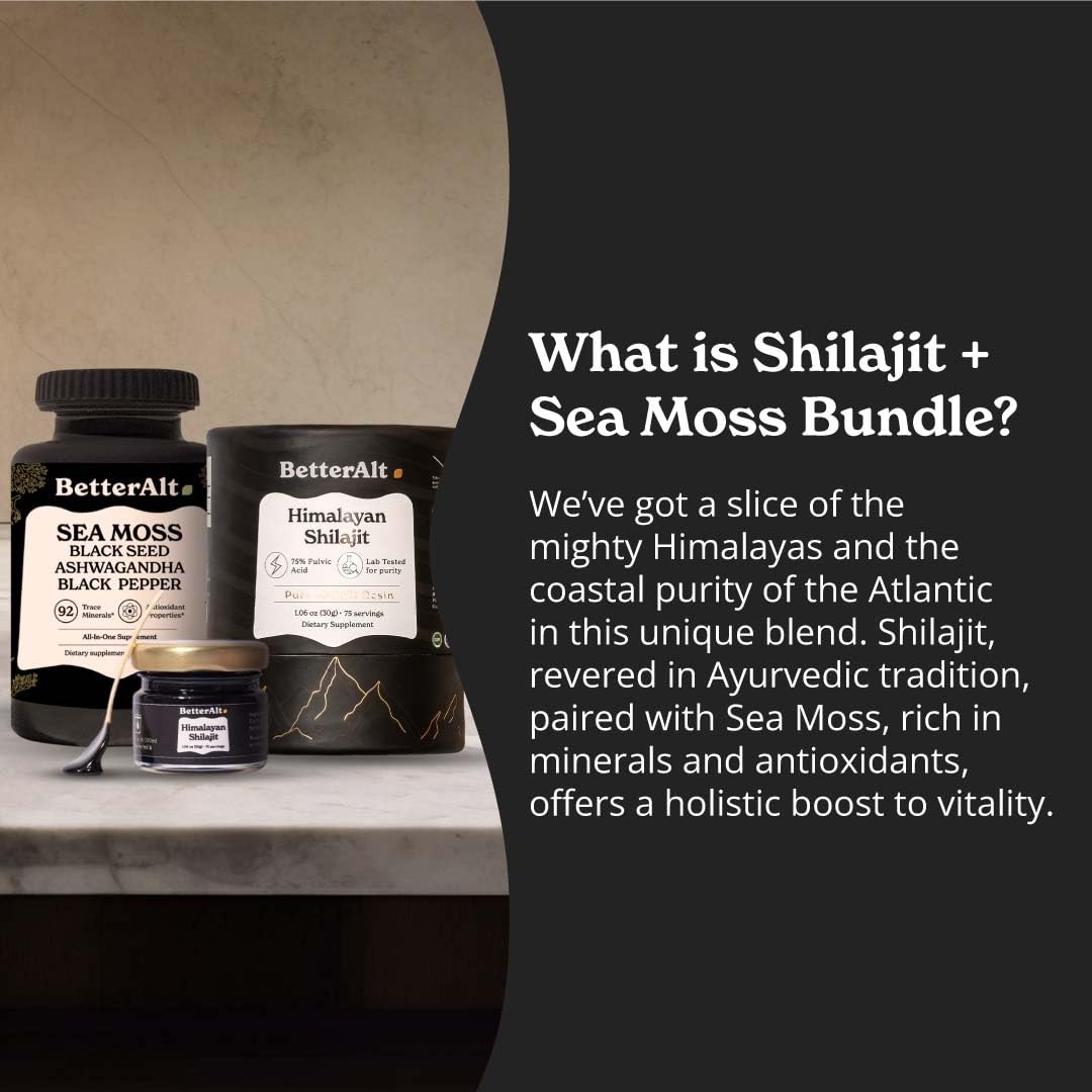 Foto 7 pulgar | Suplemento Better Alt Energy Duo Shilajit De 30 G Y Musgo Marino - Venta Internacional.