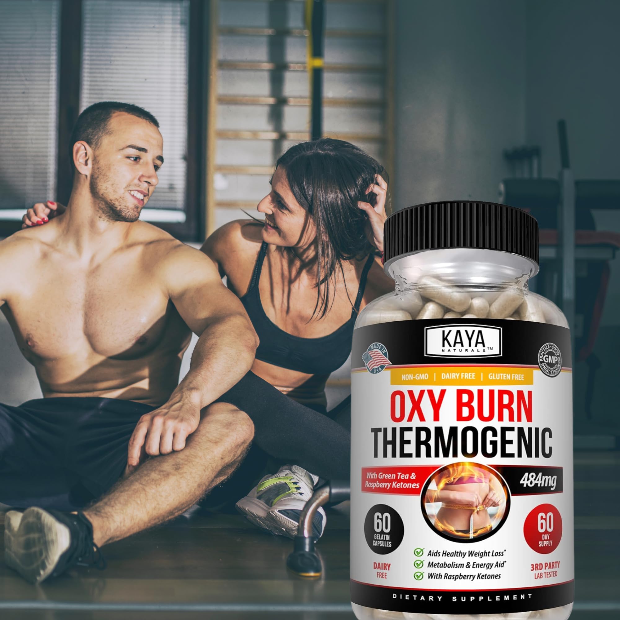 Foto 7 | Supreme Fat Burner Kaya Naturals Oxy Burn 60 Píldoras - Venta Internacional.