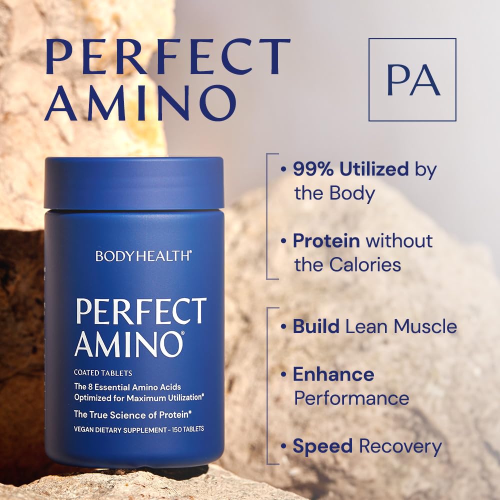 Foto 5 | Tabletas Supplement Bodyhealth Perfectamino Fáciles De Tragar - Venta Internacional.