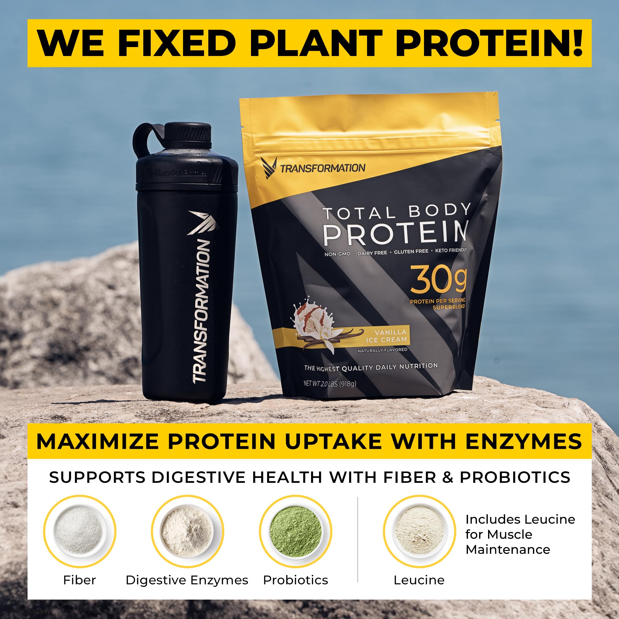 Foto 4 | Mezcla De Proteínas Spr Body Transformation Con Colágeno Y Probióticos - Venta Internacional.
