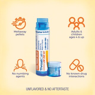 Foto 3 | Boiron Para Aliviar El Dolor De Garganta Throatcalm On The Go, 2 X 160 Pastillas - Venta Internacional.