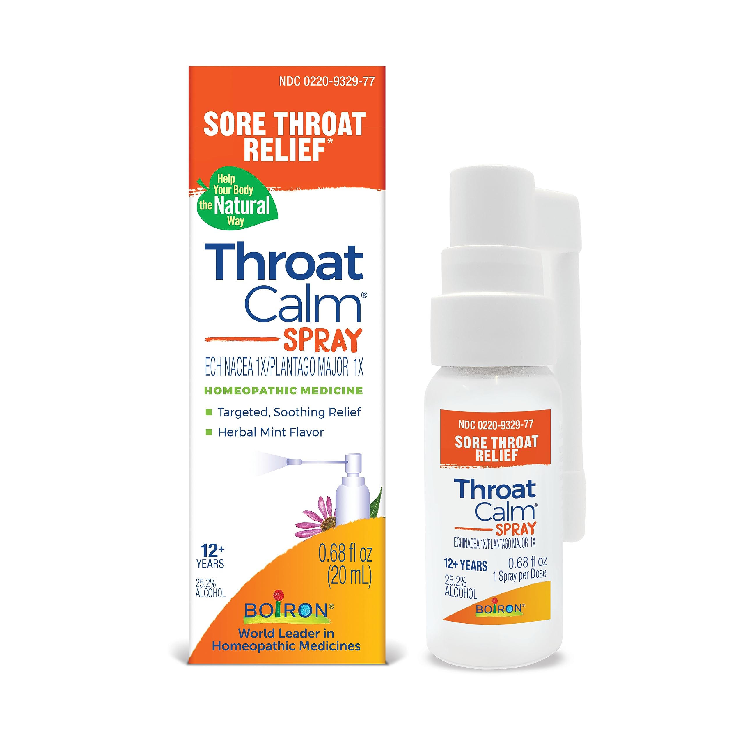 Foto 1 | Spray Para La Garganta Boiron Throatcalm Para Aliviar El Dolor, 20 Ml - Venta Internacional.