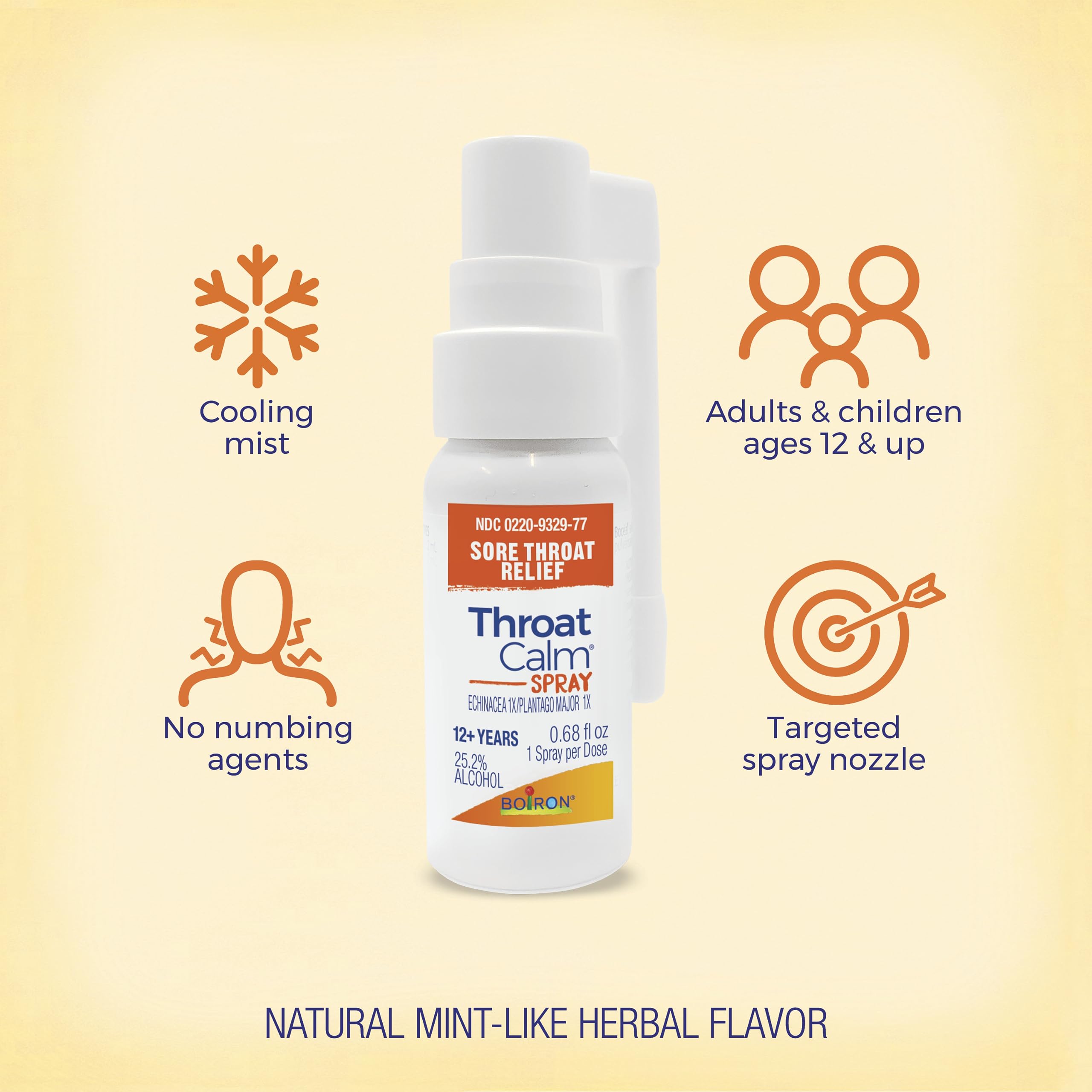 Foto 3 | Spray Para La Garganta Boiron Throatcalm Para Aliviar El Dolor, 20 Ml - Venta Internacional.